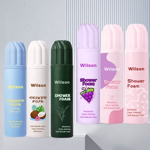 250ml Savon Cosmétique Douche Fouettée Moussant <span class=keywords><strong>Gel</strong></span> Douche Mousse Corps Lavage Bain Nettoyant Acide Aminé Hydratant Lotion Éclaircissante - Product Image 6