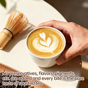 Commercio all'ingrosso Hojicha tostato tè verde sfuso in polvere a basso contenuto di caffeina fabbrica supporto diretto imballaggio personalizzato - Product Image 2