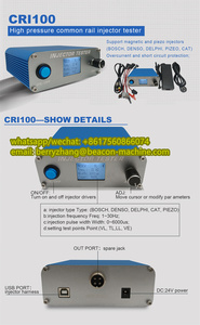 CRI100 Common Rail <strong>Injector</strong> Tester for Bosch Denso Delphi CAT <strong>Injector</strong> and Piezo <strong>Injector</strong> - Product Image 5