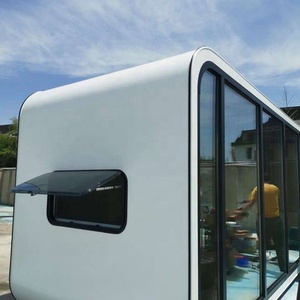 Shenzhen prefabrik genişletilebilir kargo tekerlekleri 20 40 ayak ayak 5 küçük konteyner ev hindistan için Fast Food - Product Image 4