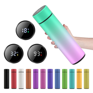 <strong>Personalized</strong> Insulated Digital Led Smart Water <strong>Bottle</strong> 2023 Vacuum Flask for Business <strong>Gift</strong> - Product Image 6