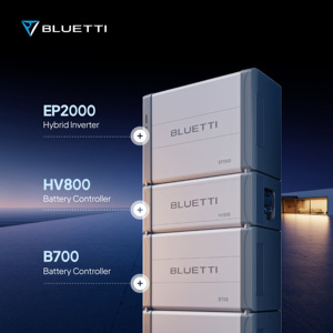 Bluetti ระบบพลังงานแสงอาทิตย์ขนาดเล็กออฟกริด, เครื่องกำเนิดไฟฟ้าสำรองพลังงานแบตเตอรี่ชุดพลังงาน5KW 10000วัตต์5000วัตต์สำหรับบ้านสำนักงาน - Product Image 2