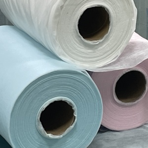 ผ้าไม่ทอดูดซับ ssss 205mm PP hydrophilic 19gsm ใยสังเคราะห์ม้วนผ้านุ่มซุปเปอร์/นุ่ม12g 15g ผ้าไม่ทอ - Product Image 3
