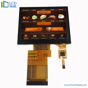 3.5inch tft <strong>display</strong> Multi-touch capacitive touch panel <strong>lcd</strong> module transmissive RGB <strong>interface</strong> 320*240 resolution 250cd luminance - Product Image 3