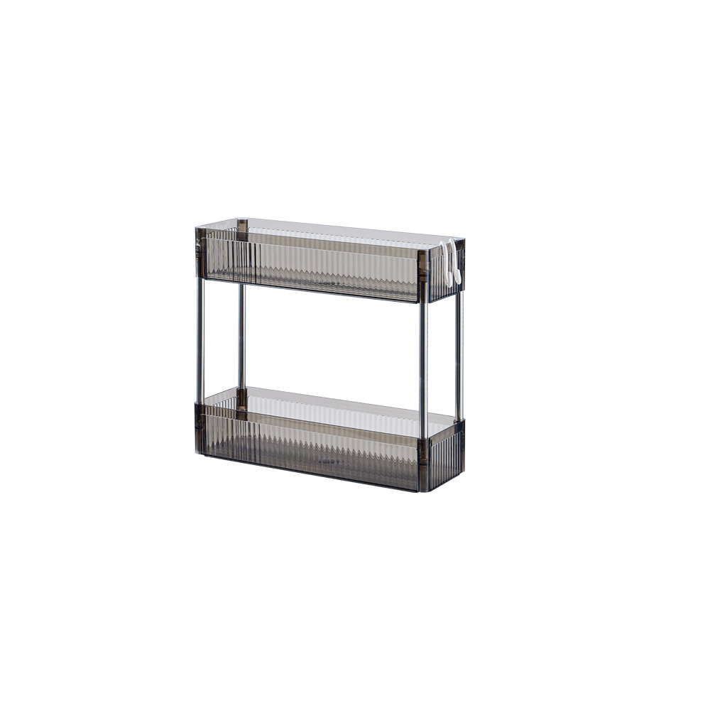 Translucent gray (narrow) 2-layer wheel-free