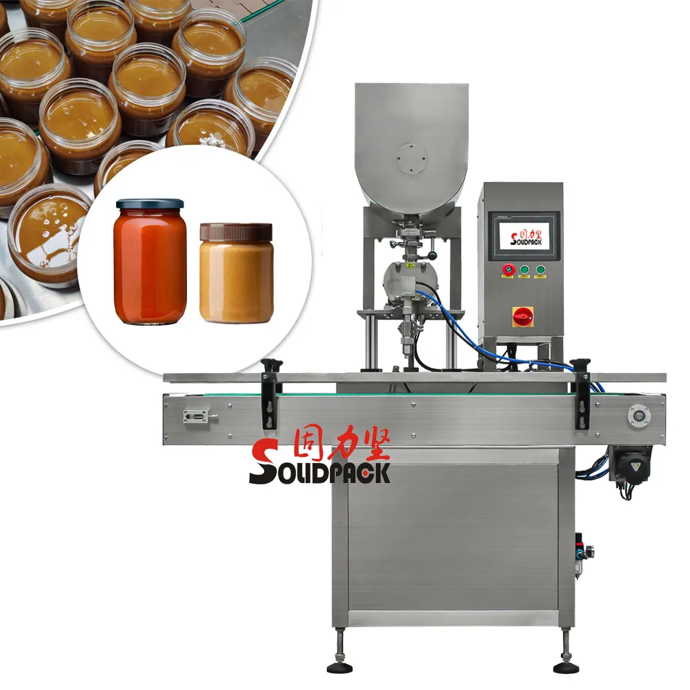 Solidpack соус Чили автоматическая машина для наполнения пасты арахисового масла
