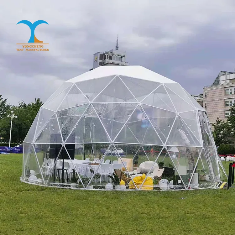 איגלו בית 8m גדול אוהל הכיפה הגיאודזית חופה אוהל אירוע מסיבת אוהלים למכירה iglu domo geodesico