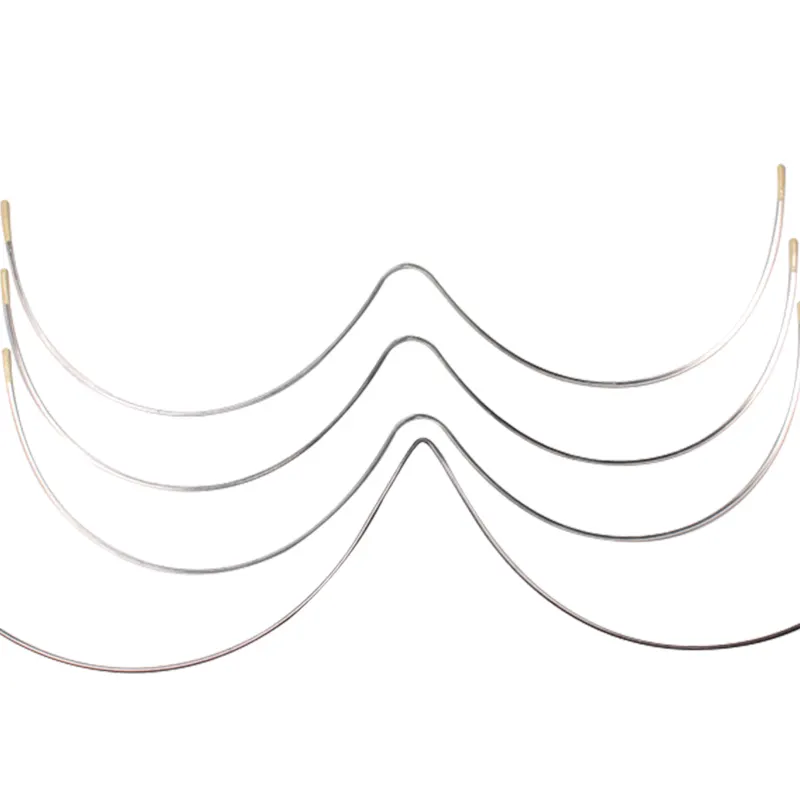 Fábrica personalizada v sutiã underwire boa qualidade aço inoxidável swimwear w underwire bra w fio contínuo monowires