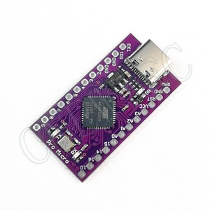 Pro Micro ATmega32U4 5V/16MHz modulo Mini ATmega168/328 di ricambio tipo-C USB interfaccia Micro Kit moduli elettronici - Product Image 1