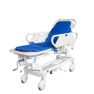 BT-TR002 Manual Two Functions Medical Emergency Stretcher Trolley Hospital Patient Transfer Stretcher Cart Hospital <strong>Gurney</strong> - Product Image 5
