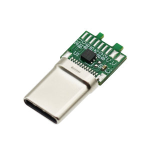 USB3.1オスヘッダー24P 18コアポートPD240Wはんだプラグ急速充電データ型Cコネクタ