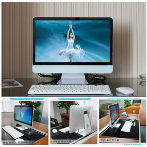 18.5นิ้ว Oem หน้าจอสัมผัสทั้งหมดในหนึ่งเครื่องคอมพิวเตอร์ I3/I5/I7สำนักงานใช้สีขาว AIO Pc สก์ท็อปคอมพิวเตอร์ - Product Image 2