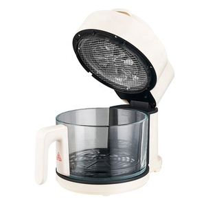 Friteuse à air intelligente Ménage Verre transparent Fenêtre visuelle Huile Sans fumée Ailes de poulet frites Friteuse à air Four grille-pain OEM - Product Image 2