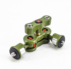 Kampho อะแดปเตอร์ยึดที่หนีบกล้องซูเปอร์หัวบอลคู่ขนาดเล็กมายากลแขน - Product Image 6