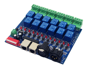 New 12 Group Signal DMX Common Controller AC250V <strong>Output</strong> 10A 12Ch <strong>Dmx512</strong> Relay Switch <strong>Decoder</strong> - Product Image 5