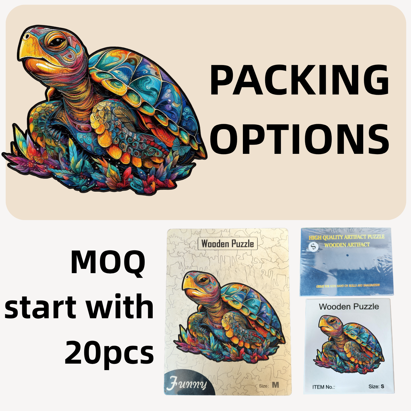 Animal Wooden Jigsaw Puzzles