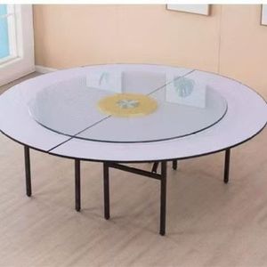 KHÁCH SẠN tổ Dạ tiệc bảng có thể gập lại lớn bảng nhựa cho 15-20 người đa-người <span class=keywords><strong>2m</strong></span> đường kính bảng cho phòng riêng & hội trường - Product Image 2