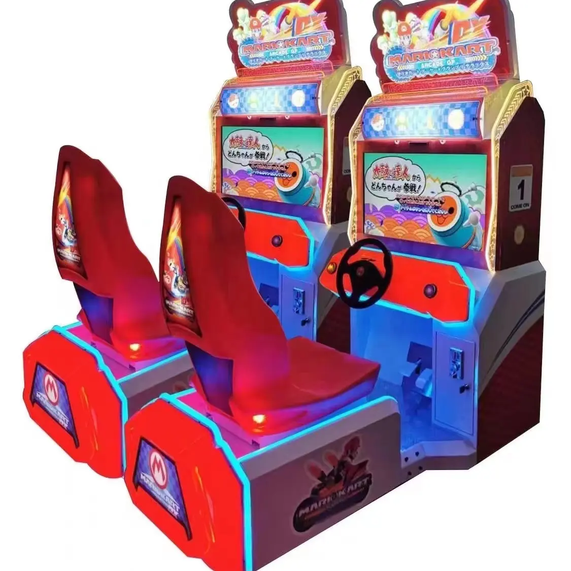 ماريو كارت 2 Gp الكلاسيكية الأكثر شعبية في أمريكا السيارات Arcade آلات محاكاة السيارات جهاز غرفة قيادة اللعبة