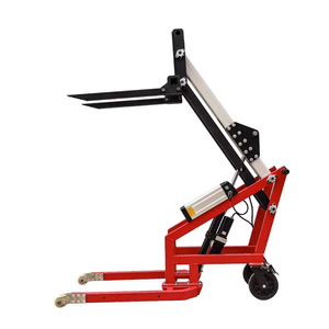 Apilador de elevación de brazo de flexión hidráulico eléctrico de descarga de carga de mejor control de ahorro de tiempo para contenedor de camión - Product Image 2