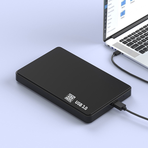 2.5 inch di động trạng thái rắn Bên ngoài Hộp đĩa cứng USB3.0 SATA giao diện Đen keo nhựa khuôn riêng Quảng Đông - Product Image 4