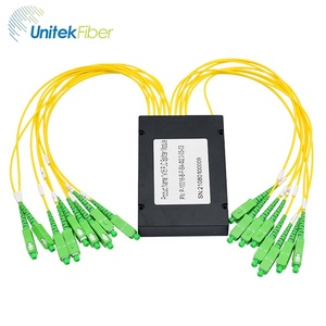 High quality PLC 1x16 channel 1m <strong>input</strong> <strong>output</strong> singlemode G657A1 ABS plastic box PLC <strong>splitter</strong> - Product Image 3