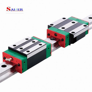 Piezas de máquina enrutadora CNC, guías lineales RG30 RG35 RG45, rieles lineales con bloques de guía lineal, sistema de riel de guía lineal