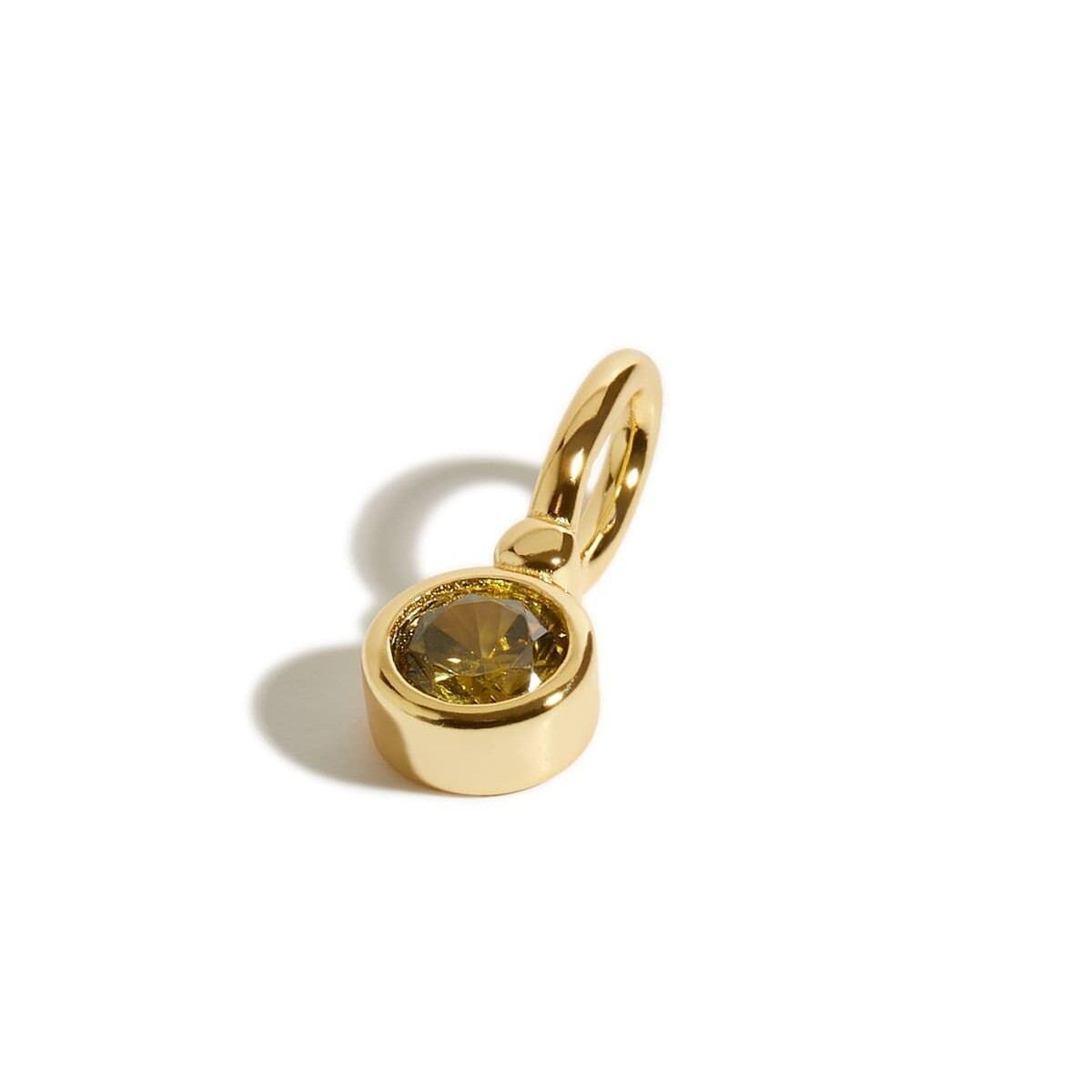 Gold-August pendant