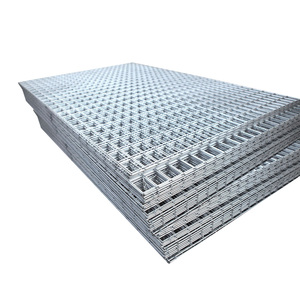 2X2 2X4 8X8 beton takviye kaynaklı tel örgü çit 100X100mm galvanizli paslanmaz çelik kaynaklı tel örgü Panel - Product Image 1