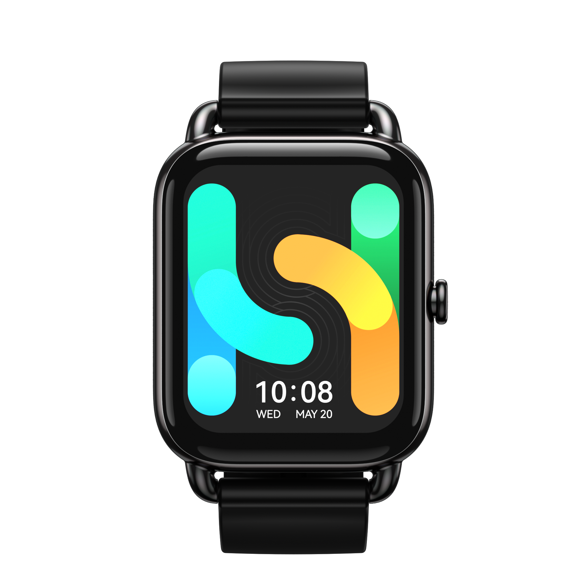 Bracelet en silicone noir