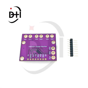 I2C SMBUS INA3221トリプルチャンネルシャント電流電源モニター電圧センサーボードモジュールINA219ピン付き - Product Image 2