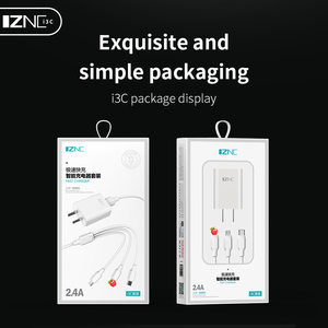 Wholesale EU US UK Plug Ultra Fast Charge 3 in 1 Data Cable <strong>USB</strong> C to Micro Type-C Charging <strong>Set</strong> <strong>for</strong> <strong>Iphone</strong> - Product Image 5