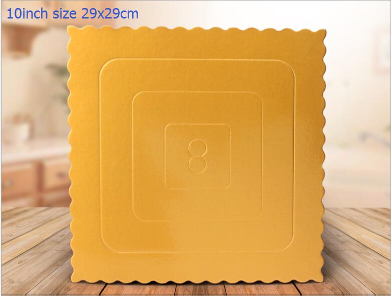 Gold Square 10 inch