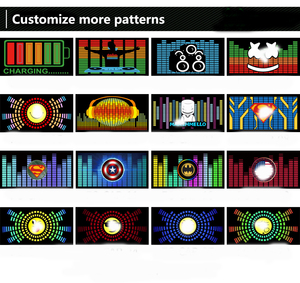 Light up Sound Activated Baseball <strong>Cap</strong> Dj Led Flashing Hat EL <strong>Cap</strong> for Party - Product Image 5