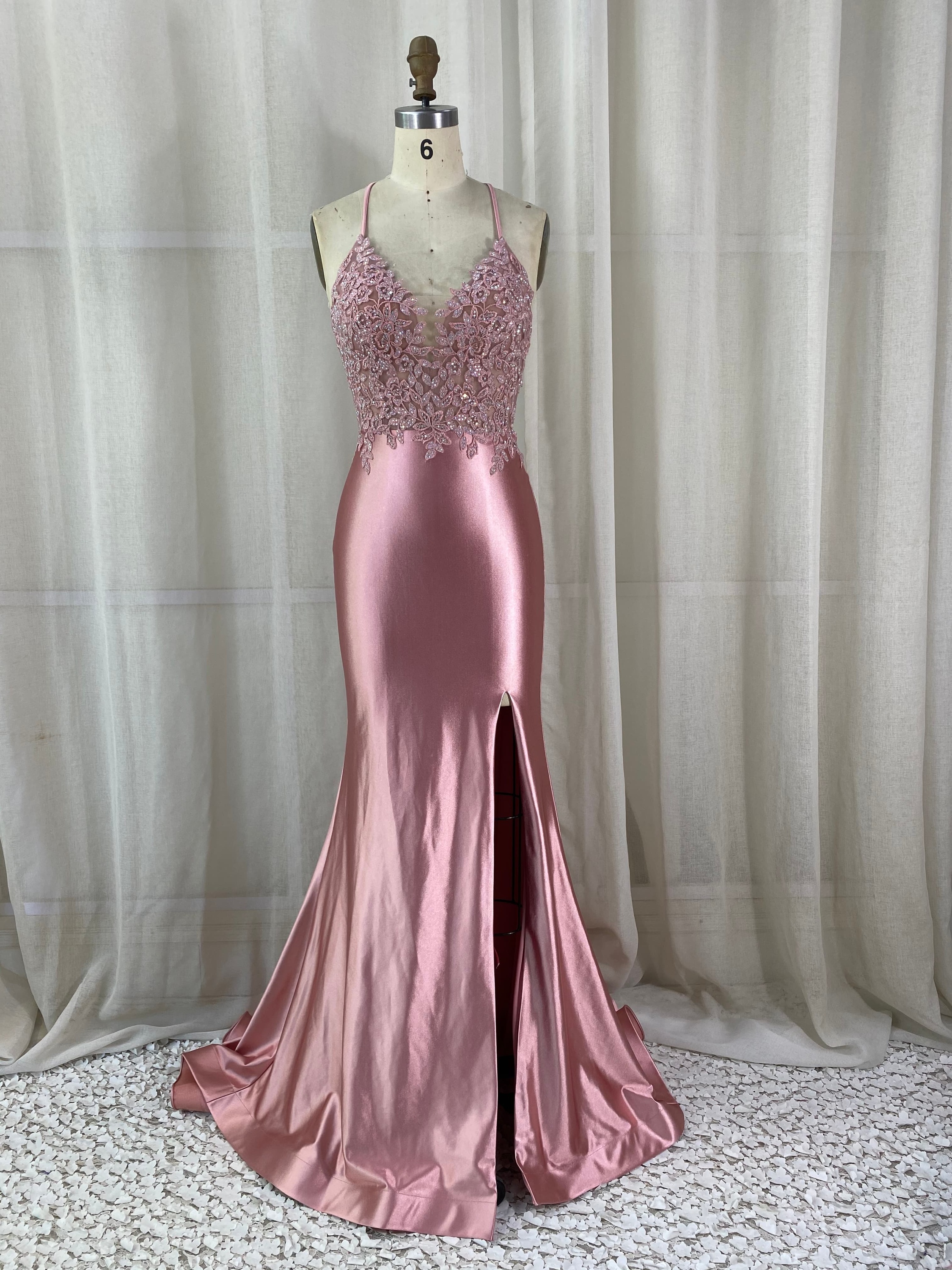 Shiny Blush Pink