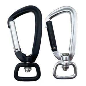 Jrsgs Nhôm Biểu Tượng Tùy Chỉnh Con Chó Dây Xích Carabiners Vít Khóa 4KN Xoay Snap Hook 7810d7b - Product Image 6