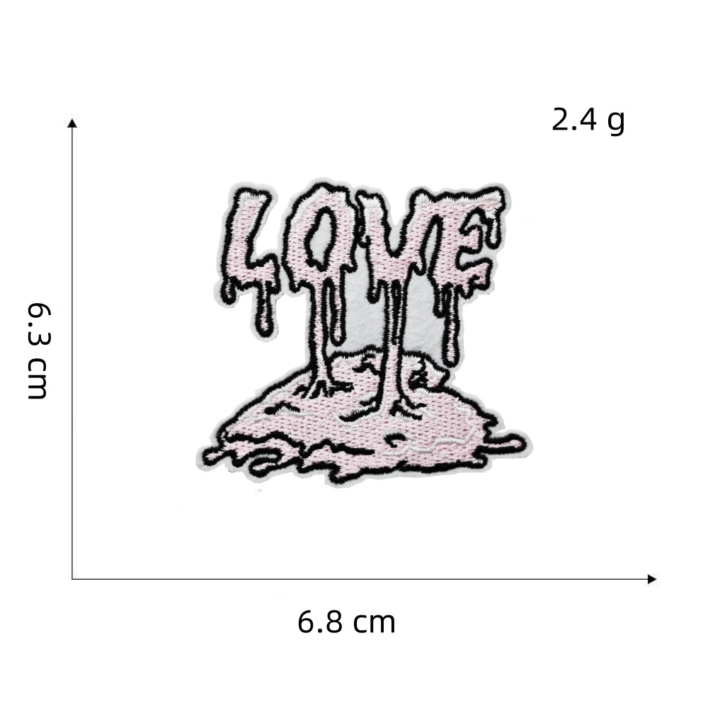 Pasta de bordado Love 2