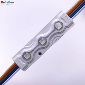 DC12V <strong>0</strong>.96W 5 Years Warranty Classic 5 Wires RGBW Modules 3 Lamps 5050SMD IP67 Injection <strong>Led</strong> Module RGBW for Channel Letter Sign