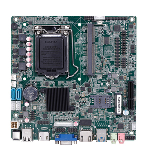 Scheda madre fabbrica cinese 1150 Haswell 4th Gen I3-4130 I5-4430 I7-4770 CPU RAM 8GB PCIE 4X 6COM WIFI/BT/3G/4G scheda SIM - Product Image 1