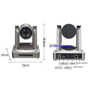 Ptz uzaktan Video konferans canlı teletıp görsel konferans kamerası sistemi büyük oda için 1080p video konferans kamerası - Product Image 2