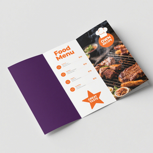 Custom Cheap Printing <strong>A5</strong> A6 A7 B5 B6 Mini Leaflet Brochures <strong>Catalog</strong> Instruction Booklet Digital Flyers Folded Leaflet Flyer - Product Image 5