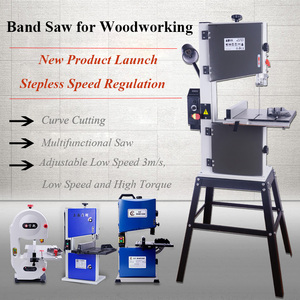 <strong>10</strong> Wood Cutting Vertical <strong>Band</strong> <strong>Saw</strong> Machine Automatic Woodworking Machinery with Speed Variable Function for Woodworking - Product Image 5