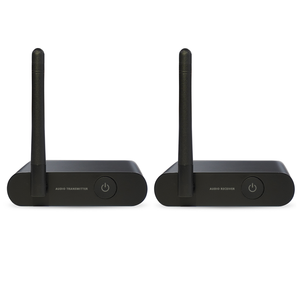 Entradas de Audio Rca para el hogar, receptor transmisor de baja latencia, color negro, 2,4G