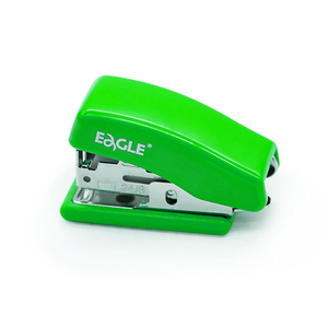 Eagle 868 màu xanh lá cây dễ thương engrabadora văn phòng ràng buộc Mini <span class=keywords><strong>Stapler</strong></span> cho 24/6 26/6 <span class=keywords><strong>Stapler</strong></span> kim - Product Image 1