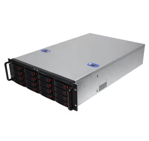 OEM 4U 16 hot-swap SATA Bay แร็คเซิร์ฟเวอร์จัดเก็บข้อมูลพร้อมกิกะไบต์/วินาที6ชิ้น MINI SAS backplane ATX Form พร้อมพัดลม - Product Image 4