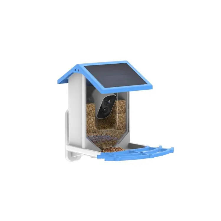 Il più nuovo alimentatore intelligente per uccelli con alimentazione automatica impermeabile per esterni intelligente progettato impermeabile