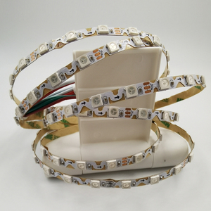 1/2/3/4/5M bendable ชนิดรูปร่าง S แอดเดรส WS2812B 5mm กว้าง PCB Ws2812 RGB นำ60LEDs 60พิกเซลส์/เมตร5V สีเต็มรูปแบบ - Product Image 1