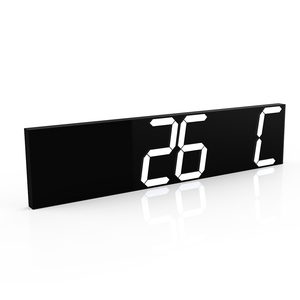 Orologio digitale a Led Oversize con Display a Led largo 27 "con Dimmer automatico per montaggio a parete enorme Timer per il conto alla rovescia con telecomando - Product Image 4