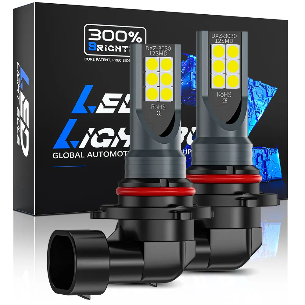 LIGHTOWL OEM Vente en gros Systèmes d'éclairage automobile Feux de voiture H1 H3 H7 H11 9005 Lumière LED de voiture Ampoule de moto Phares LED H4