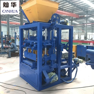 Hollow <strong>Block</strong> <strong>Machine</strong> Qt4 24b <strong>Building</strong> Brick Production <strong>Line</strong> Semi-<strong>automatic</strong> Hollow Brick Making Machinery - Product Image 6