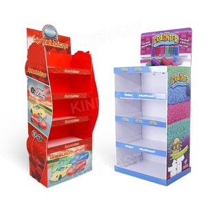 零售促销Pos定制弹出式纸板纸玩具地板展示架玩具纸板地板展示架 - Product Image 5
